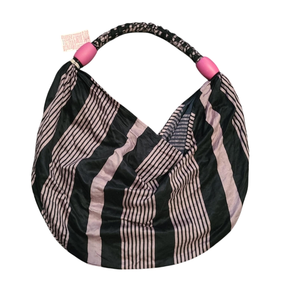 URBAN OUTFITTERS Boho purse pink & black
